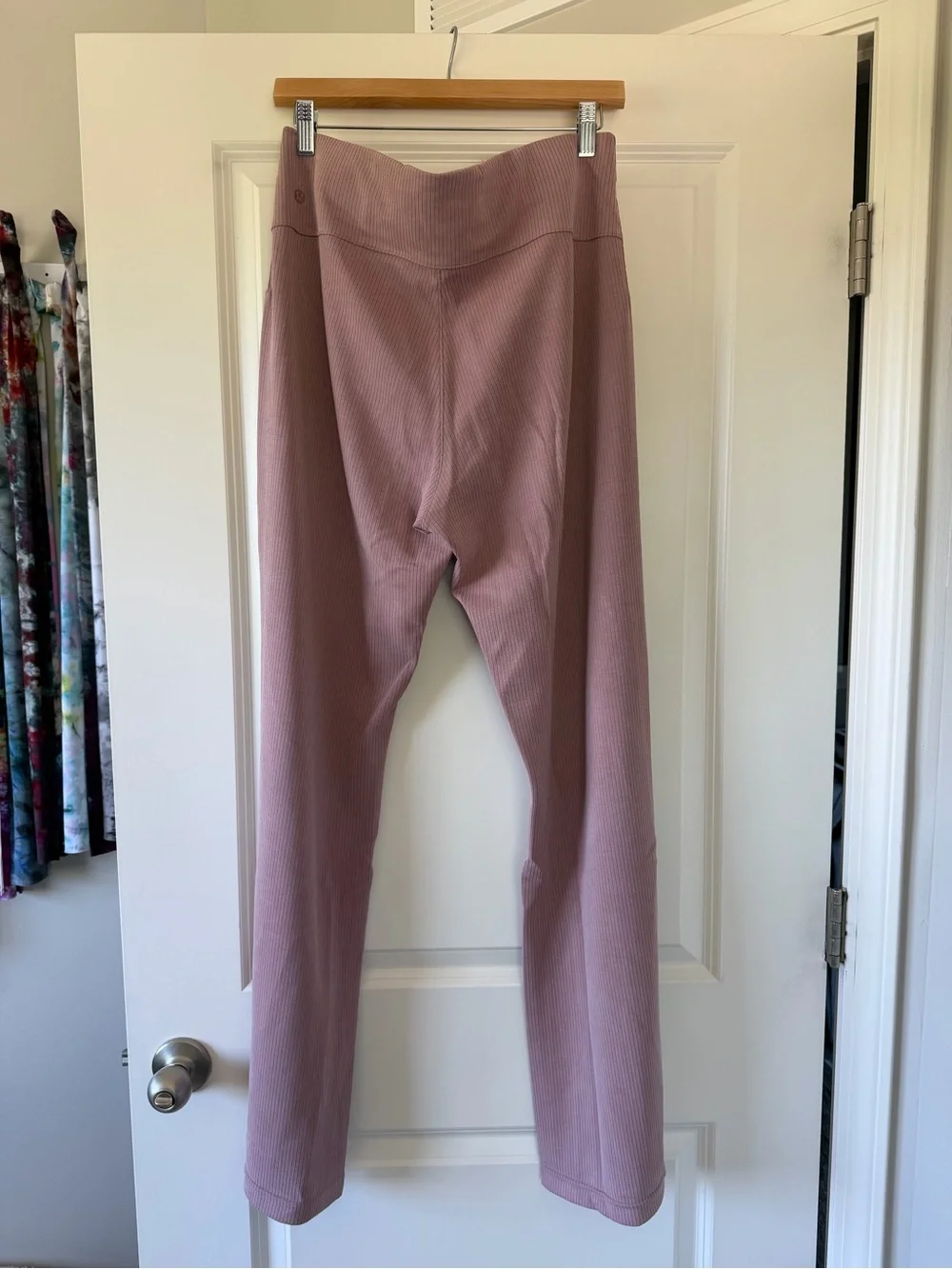 Lululemon Ribbed Softstreme Flared Pant *Regular - Twilight Rose